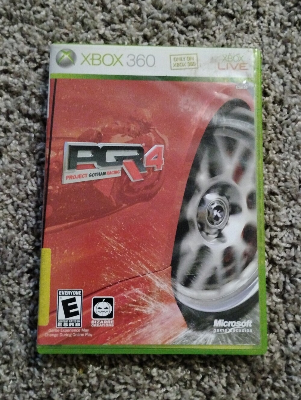 Project Gotham Racing 4 (PGR4) - Xbox 360 (Complete CIB w/ Manual)